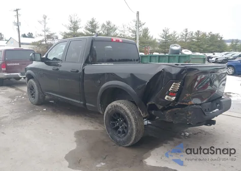 2023 Ram 1500 Classic Warlock 4X4 6'4 Box from USA, damaged, VIN 1C6RR7GG1PS517502